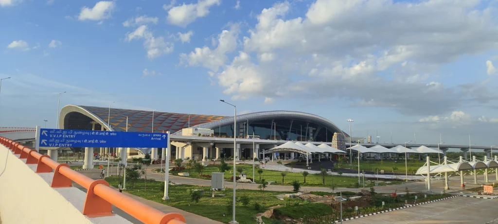 Terminal building of Tiruchirappalli International Airport